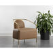 Cicero Milliken Cognac Lounge Chair